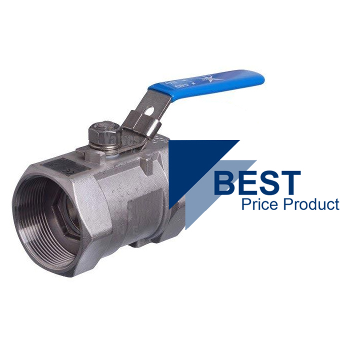 1 Piece Stainless Steel Economy Ball Valve 1 Piece Stainless Steel Economy Ball Valve