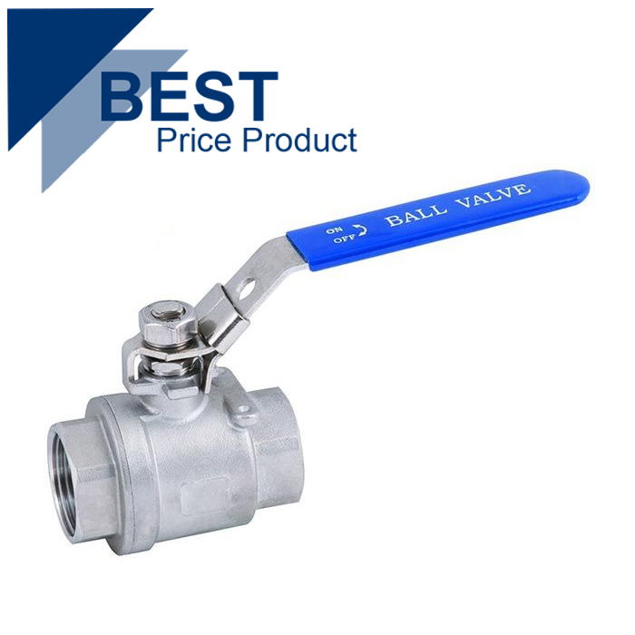 Economy Stainless Steel 2 Piece Ball Valve Economy Stainless Steel 2 Piece Ball Valve